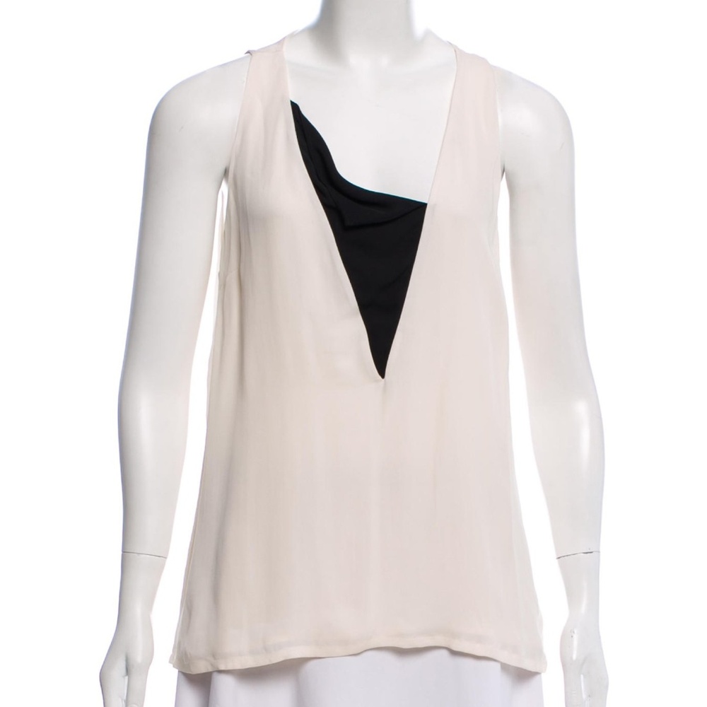 A.L.C. Sleeveless Silk Top
